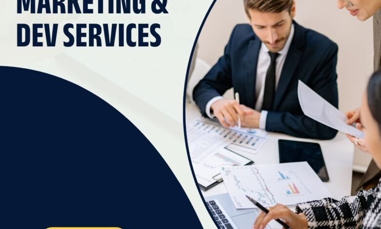 Grow Smarter: Digital Marketing & Dev Services