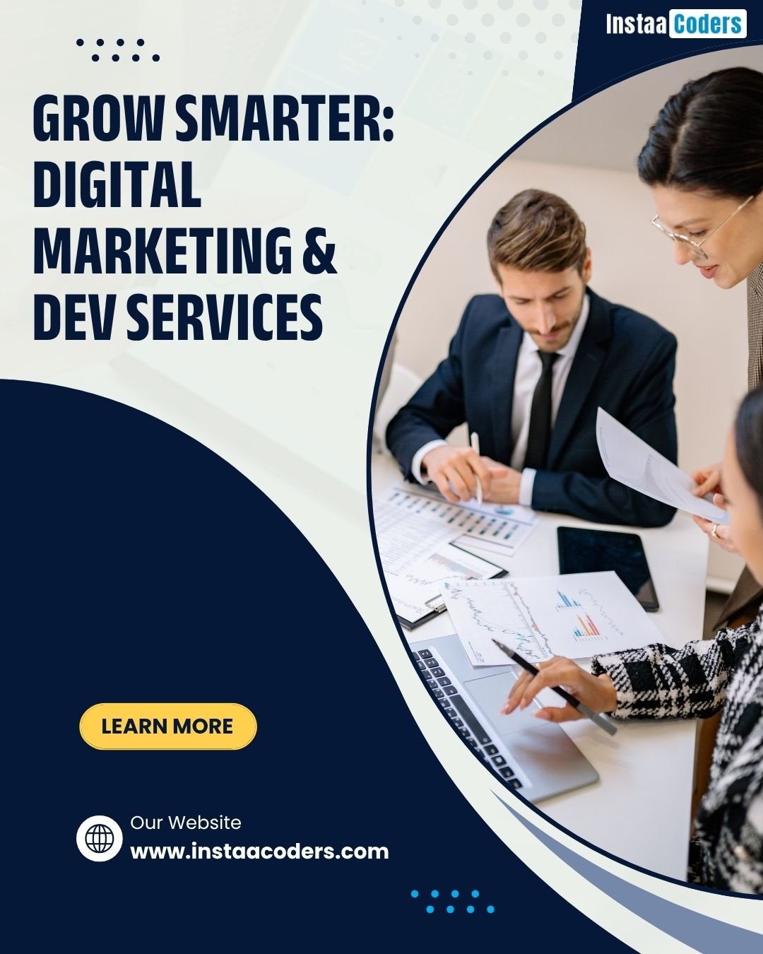 Grow Smarter: Digital Marketing & Dev Services