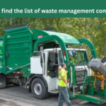 How to find the list of waste management companies?