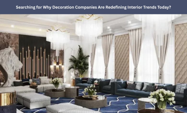 Decoration Companies In Abu Dhabi