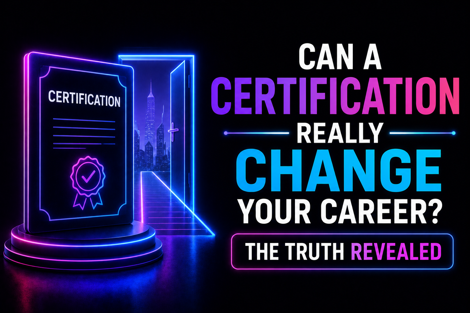 Can a Certification Really Change Your Career? The Truth Revealed