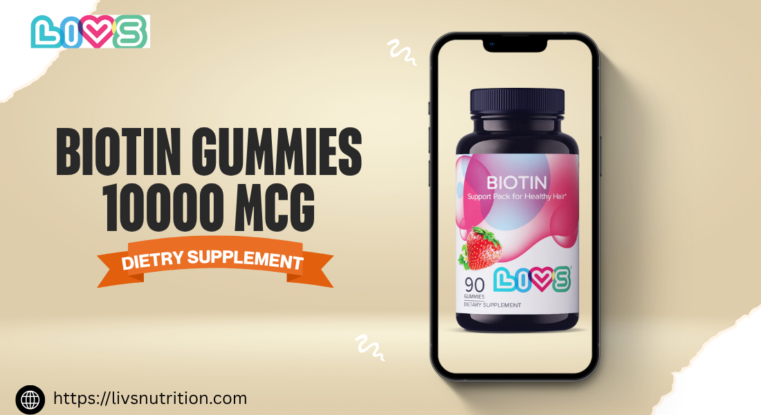 Biotin Gummies 10000 mcg