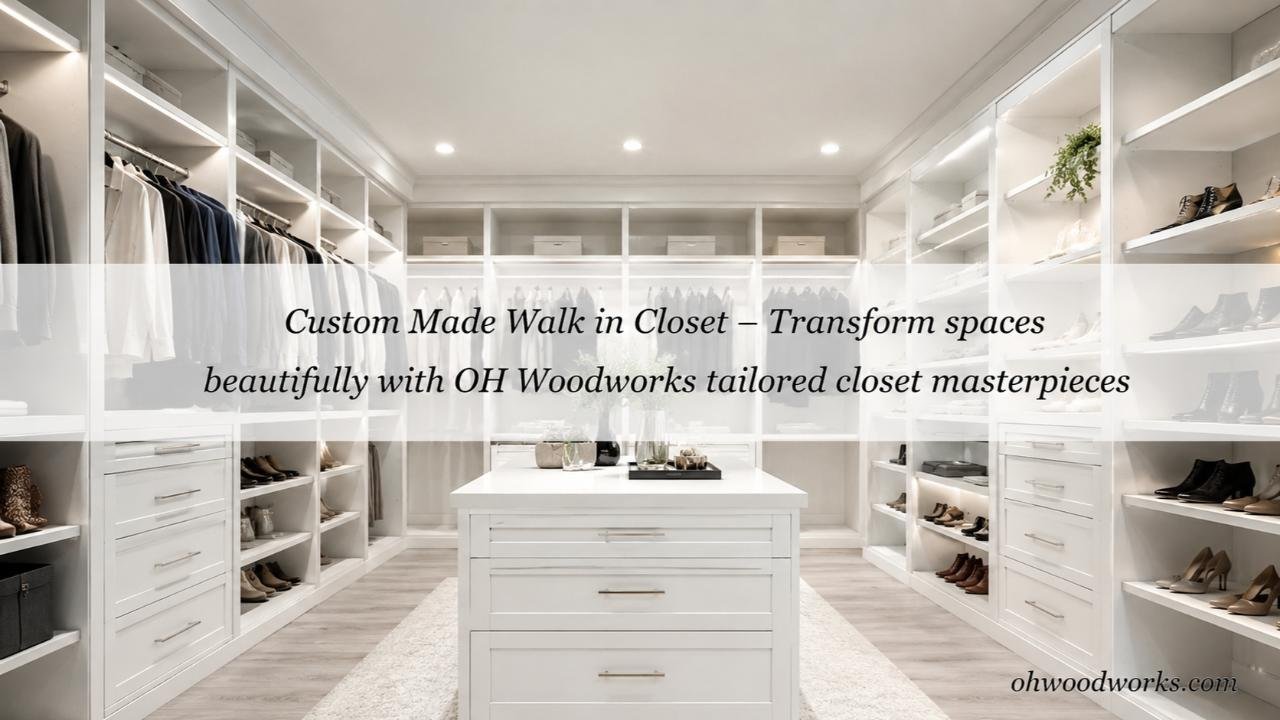 Custom Made Walk in Closet