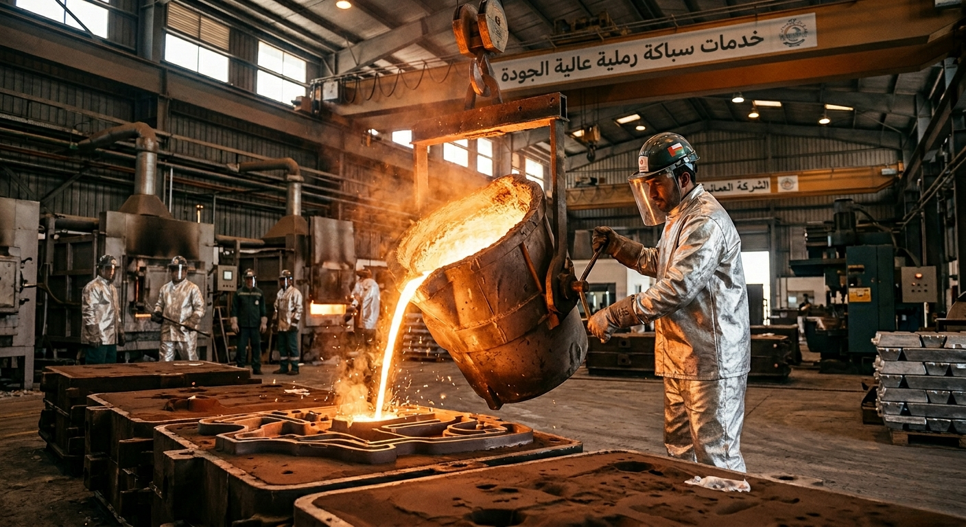sand casting company in dubai.