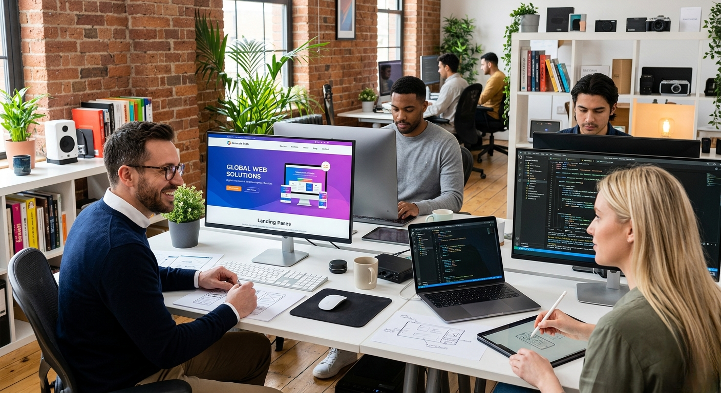 web design & development service.