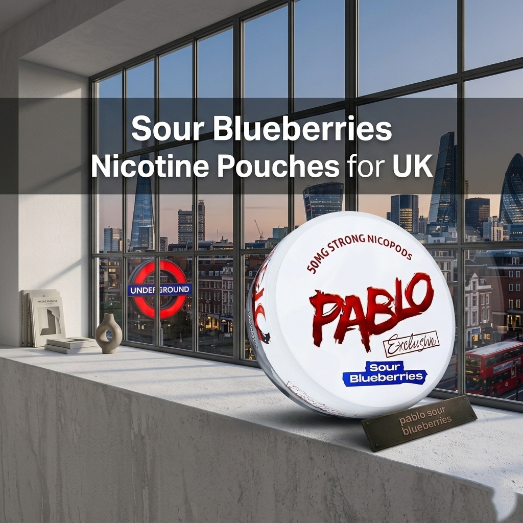 sour blueberries nicotine pouches