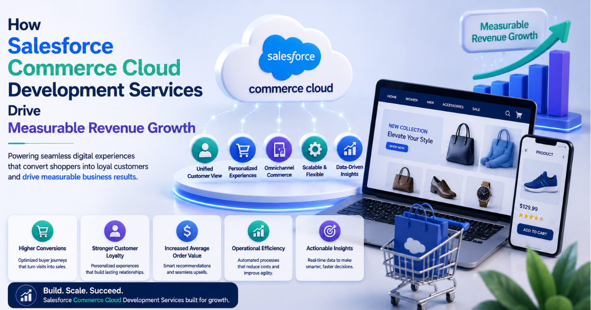 How Salesforce Commerce Cloud Development Services Drive Measurable Revenue Growth