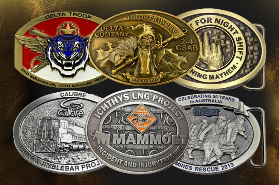 Custom belt buckles for women