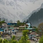 Trekker exploring hidden mountain trails in Nepal with stunning Himalayan views