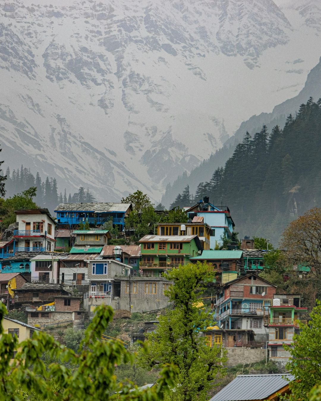 Trekker exploring hidden mountain trails in Nepal with stunning Himalayan views