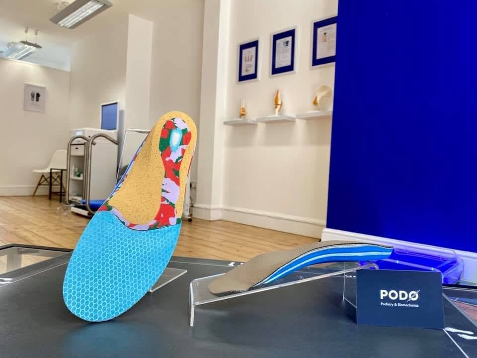 Custom foot orthotics in Liverpool Street