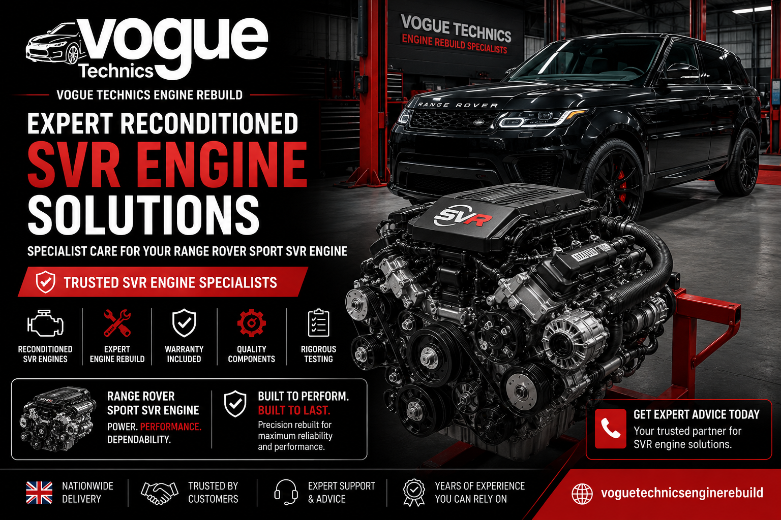 Vogue Technics Engine Rebuild