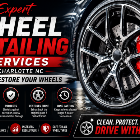 Expert Wheel Detailing Services in Charlotte NC That Restore Your Wheels