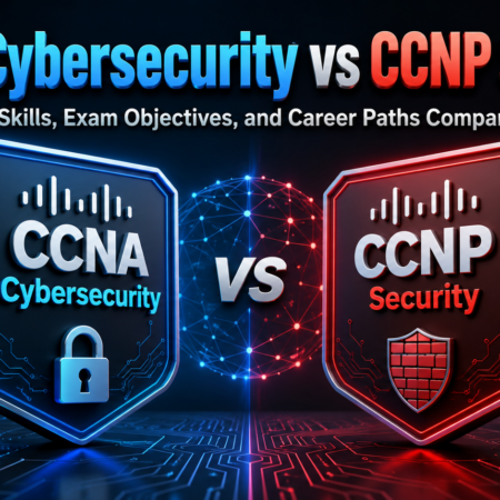 CCNA Cybersecurity vs CCNP Security: Skills, Exam Objectives, and Career Paths Compared