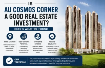 au cosmos real state flat price