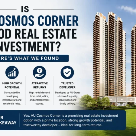 au cosmos real state flat price