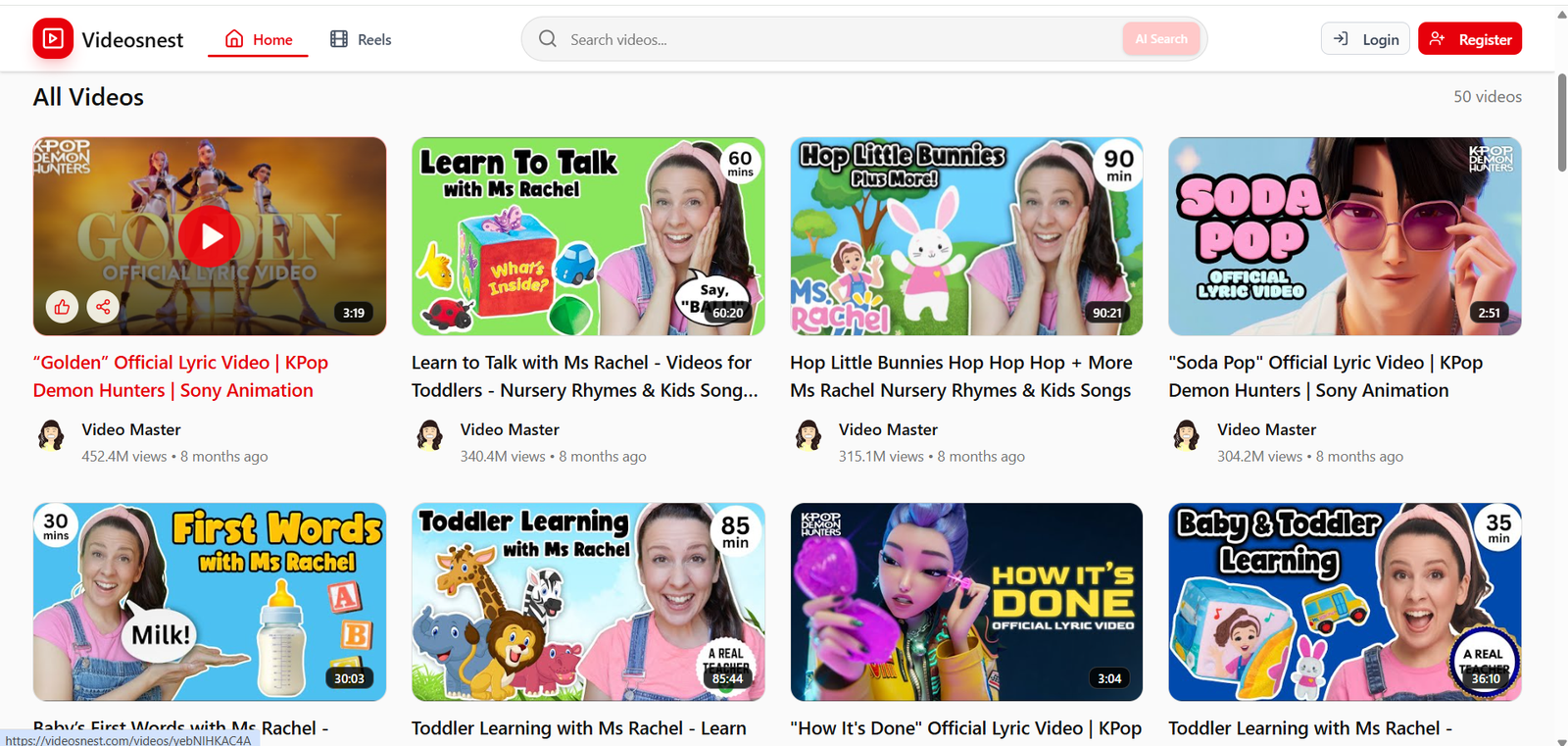 Advanced Video Streaming Platform